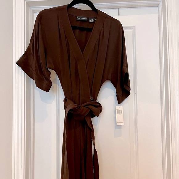 Silk Wrap Dress - Picture 7 of 10